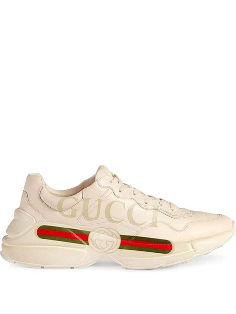 bijenkorf gucci sneakers rython|farfetch gucci rhyton.